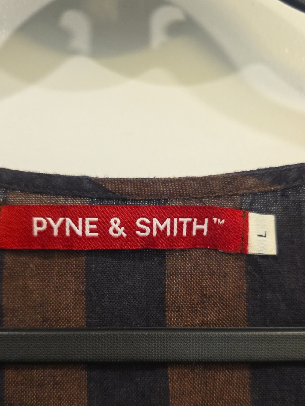Pyne & Smith No. 10 Button Up Linen Dress, Size Large. - Picture 2 of 6